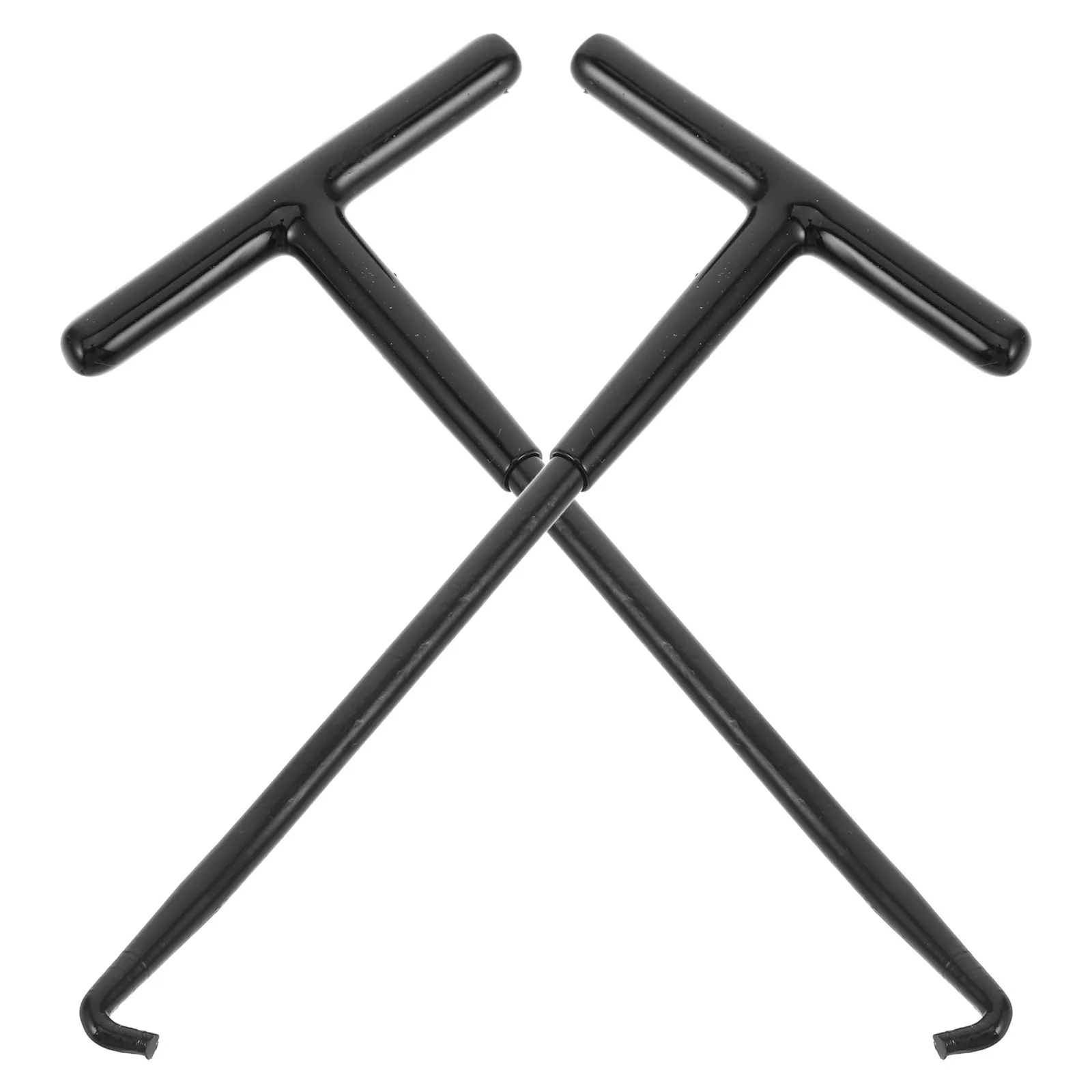 

2Pcs Motorcycle T Type Hook Carbon Steel Spring Puller Tool for Exhaust System Removal Installation Easy DIY Maintenance