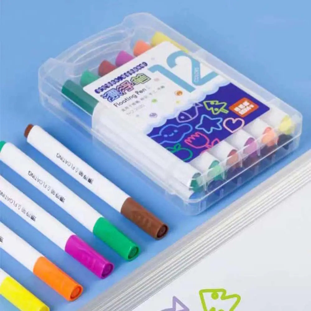 

Magic Markers Stationery Supplies Magic Water Painting Pen Water Floating Doodle Pens Kids Drawing Markers Magical Painting Pen