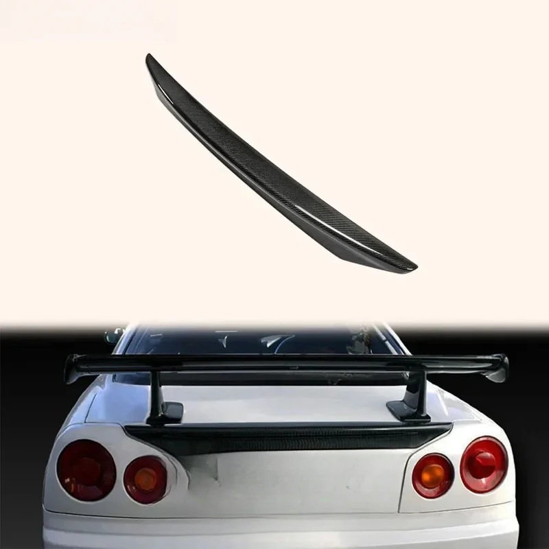 

MI Style Carbon Fiber Rear Spoiler, Aerodynamic Exterior Tuning Parts