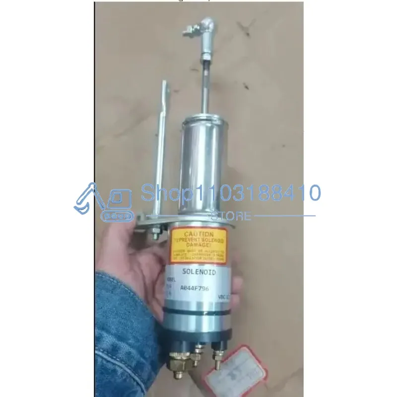 

A044F796 High Quality Stop Solenoid Valve for cummins diesel Engine 6BT5.9-G2 generator shutoff shutdown cut off solenoid valve