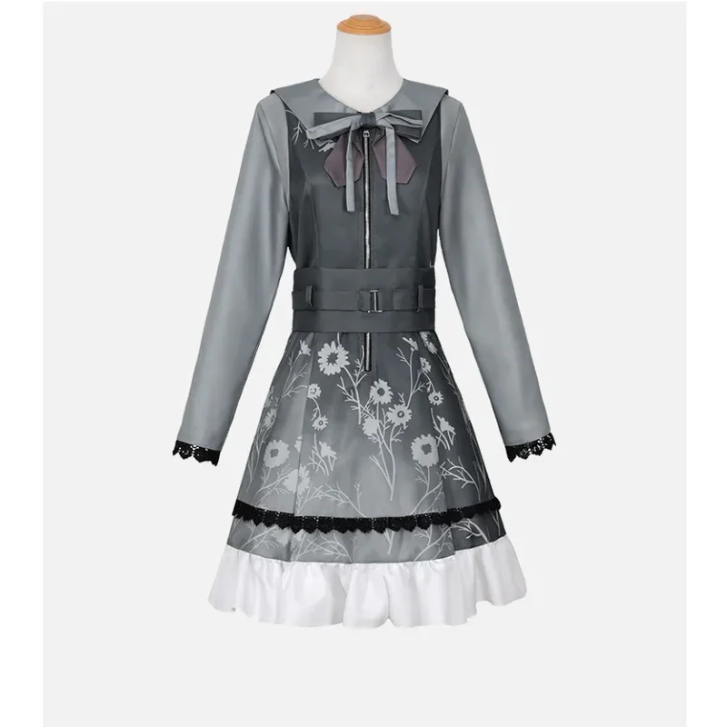 Amia akiyama mizuki traje projeto sekai colorido palco cosplay vestido halloween carnaval festa roupa para mulher mb.3