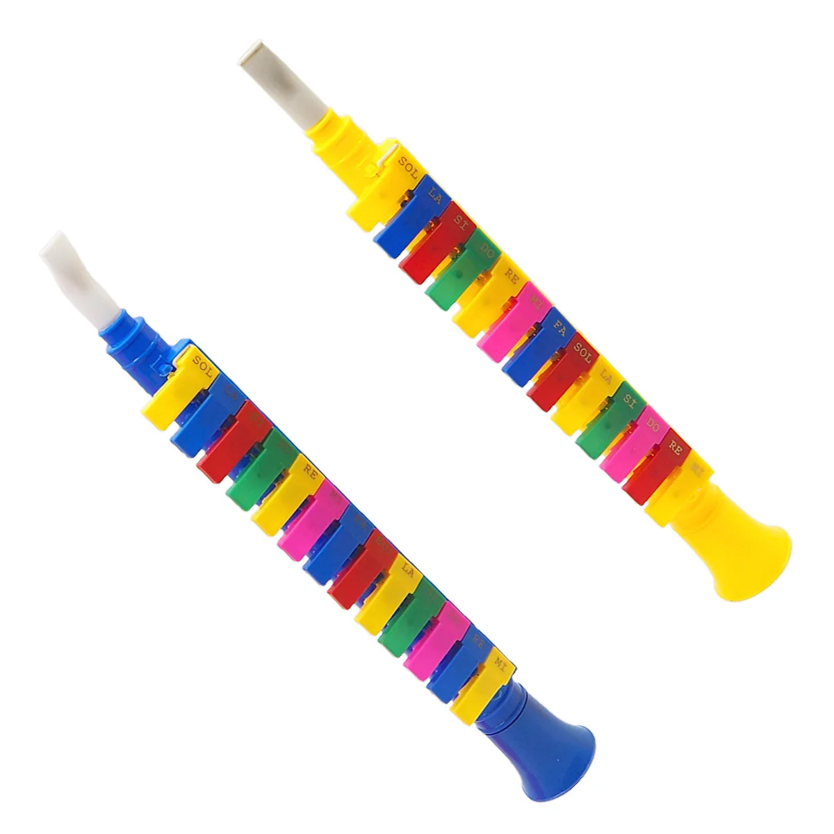 2 pçs melódica instrumento de plástico ferramenta educacional criativa para crianças iniciantes desenvolvimento inteligência mãos no cérebro