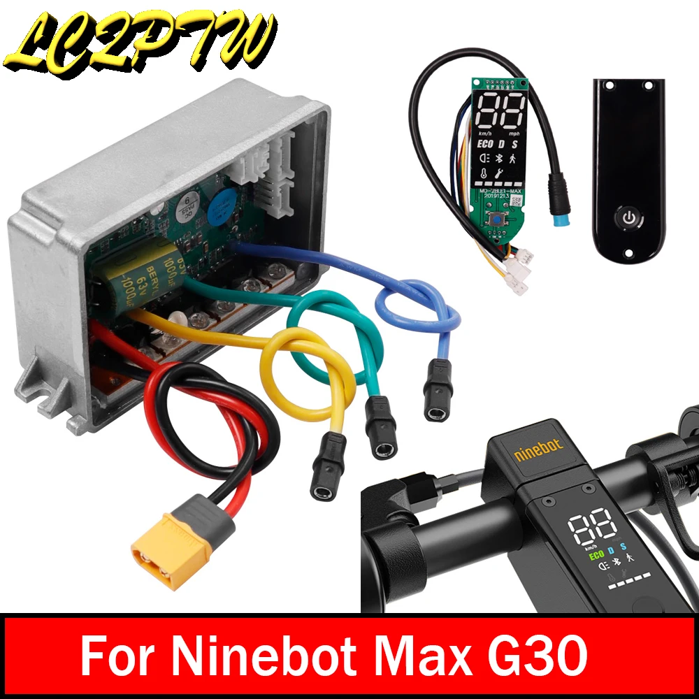 Dashboard for Ninebot MAX G30 KickScooter Electric Scooter Controller Dash Board Dispaly Kit Replacement Panel Parts