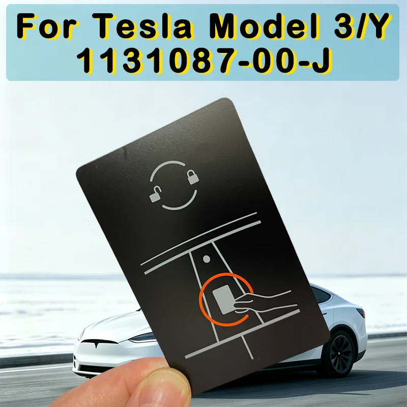 For Tesla Model 3/Y 2017-2026+ Smart Key Card 1131087-00-J Premium Durable Original Replacement Accessory 1131087