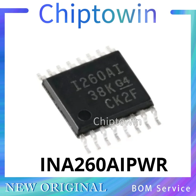 5/50/500 pcs INA260AIPWR TSSOP-16 Current Sense Amplifier W7
