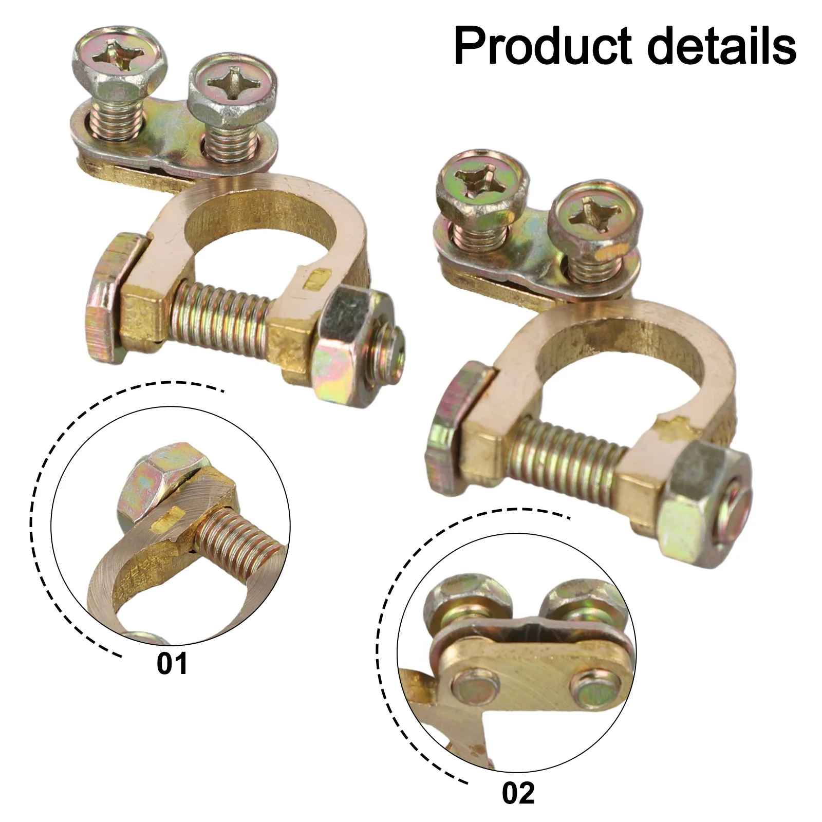 Adapter N A Bolts Connection Terminals Quick Connection Practical Use Reliable Performance Wear-Resistant Design
