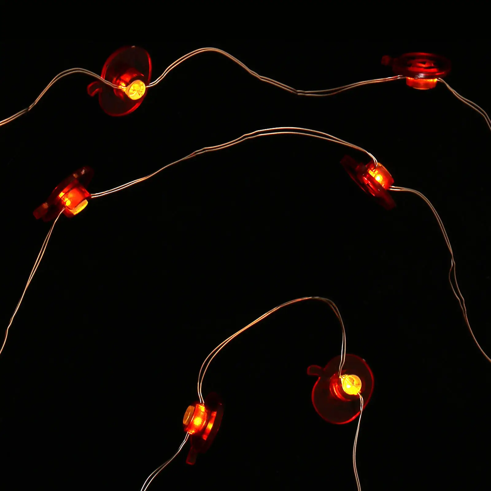 

Pumpkin Shaped Led String Light Halloween Festival Party Decorative Lamp Creative Atmosphere Lighting For Home Outdoor Indoor