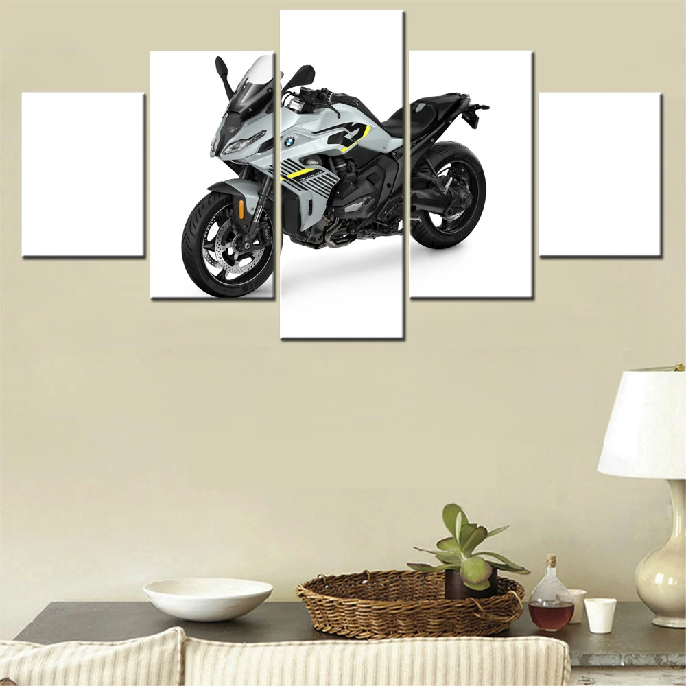 

5 Pieces Canvas Wall Arts Poster Painting Bikes R 1300 RS Option 719 Cuyamaca 2025 Wallpaper Home Decor Picture Printing Artwork