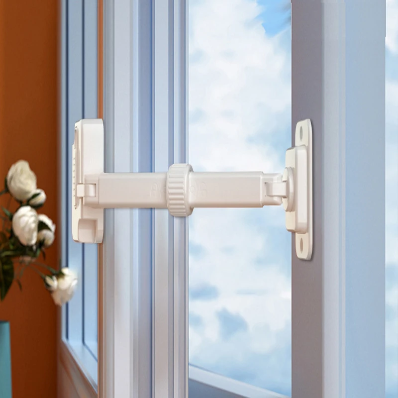 

Ограничитель окна без сверла, оконная защелка, алюминиевая раздвижная створка, замок для безопасности детей, защитный замок для движущегося окна