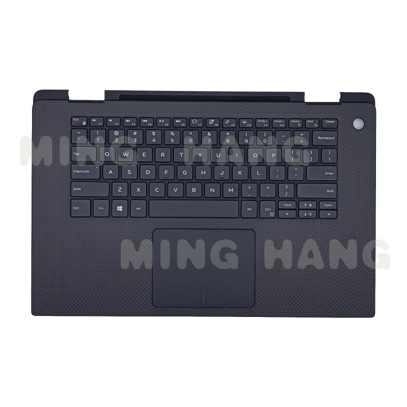 NOVO Para Dell XPS 15 9575 Palmrest com teclado retroiluminado e touchpad, carcaça superior 0M9W9K