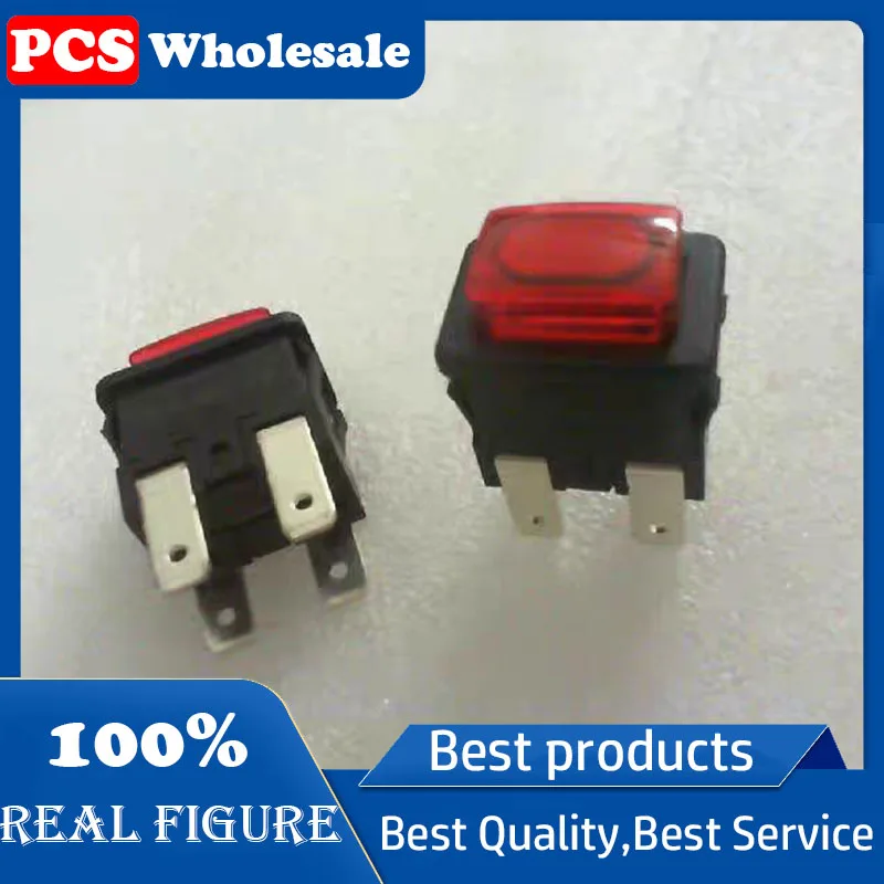 Original push-button switch SC7097 push-button switch 16A(4)250V T125/55 four-pin self-locking key