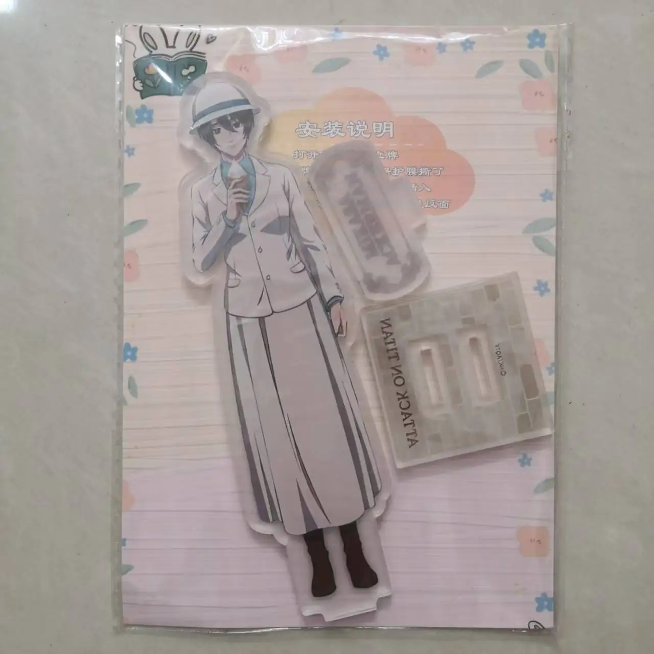 

Игра Hange zoe Levi Mikasa Ackerman Eren Yeager акриловая кукла-подставка аниме фигурка модель тарелка косплей игрушка для подарка