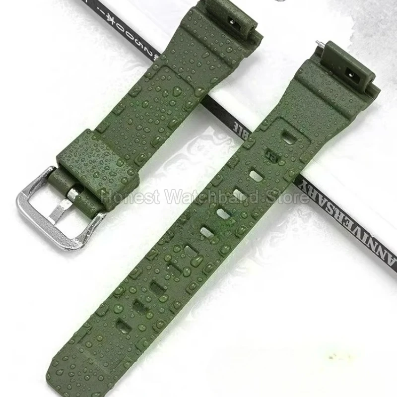 16 مللي متر واجهة الإفراج السريع تصميم حزام ساعة نسائية ل كاسيو G-SHOCK مثمنة البلوط GM-S2100 سوار ساعة الراتنج دائم