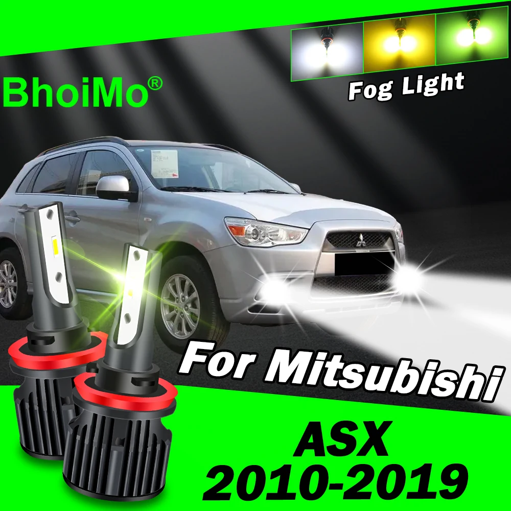 

Передняя противотуманная фара BhoiMo для Mitsubishi ASX 2010 2019, светодиодная лампа 2011 2012 2013 2014 2015 2016 2017 2018