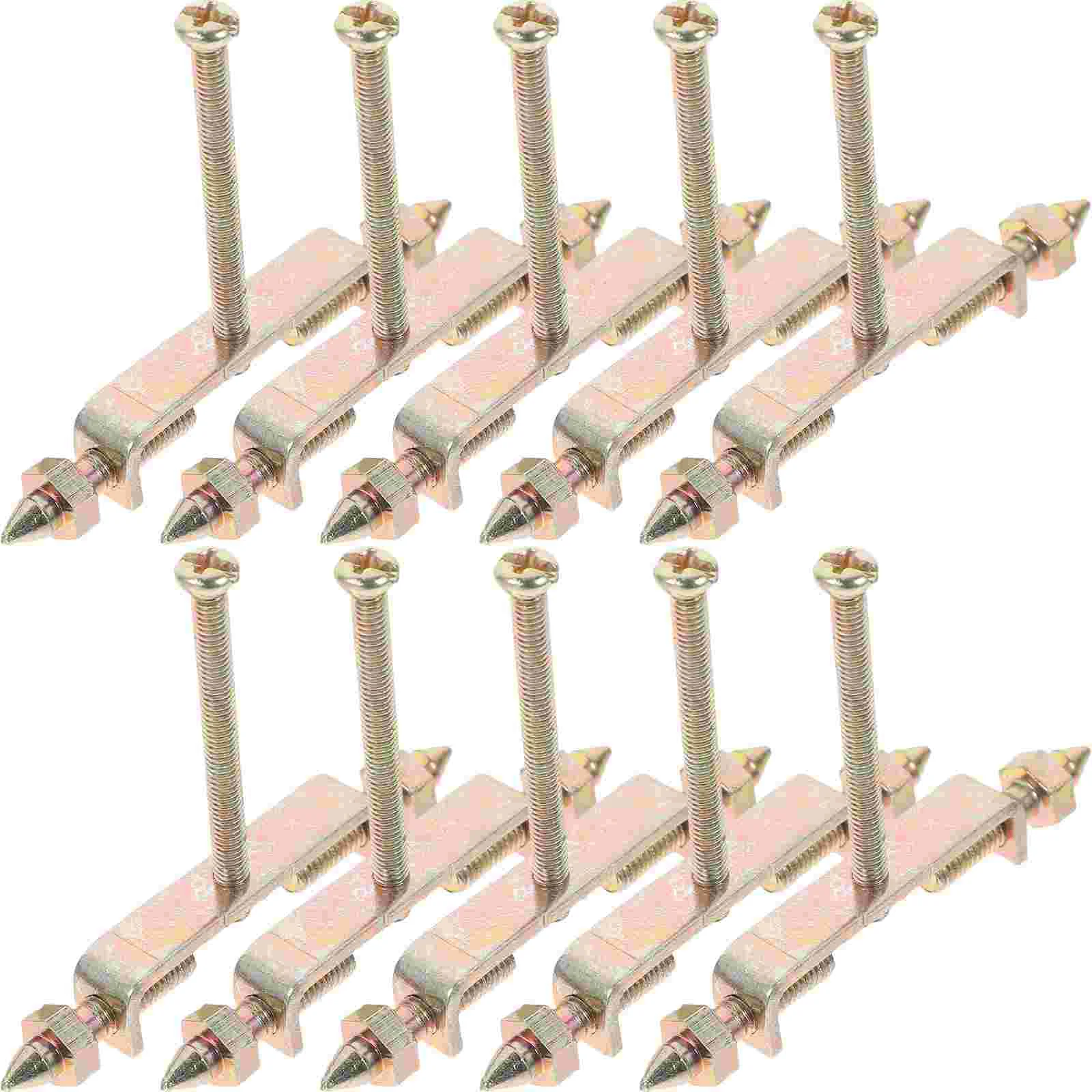 10 Pcs Moving Boxes Large for House Wire Patcher Wall Socket Cable Organiser Golden