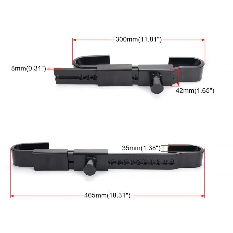 Suitable for car modification supplies Heavy-duty steel trailer box lock Container cargo door lock Anti-theft blockade