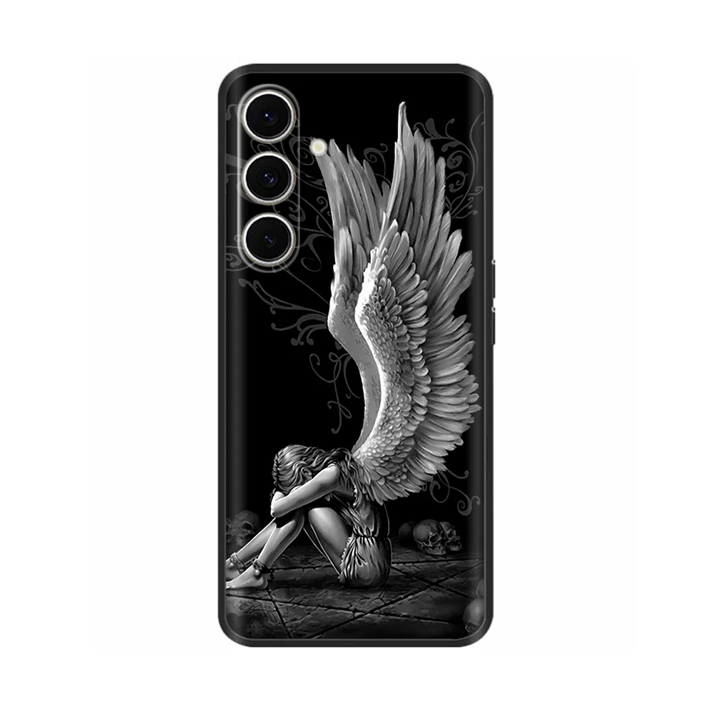 S24 FE Case For Samsung S24 FE Cover Fashion Marble Soft Silicone Coque Protective Cover For Samsung S 24 S24FE Phone Case Funda