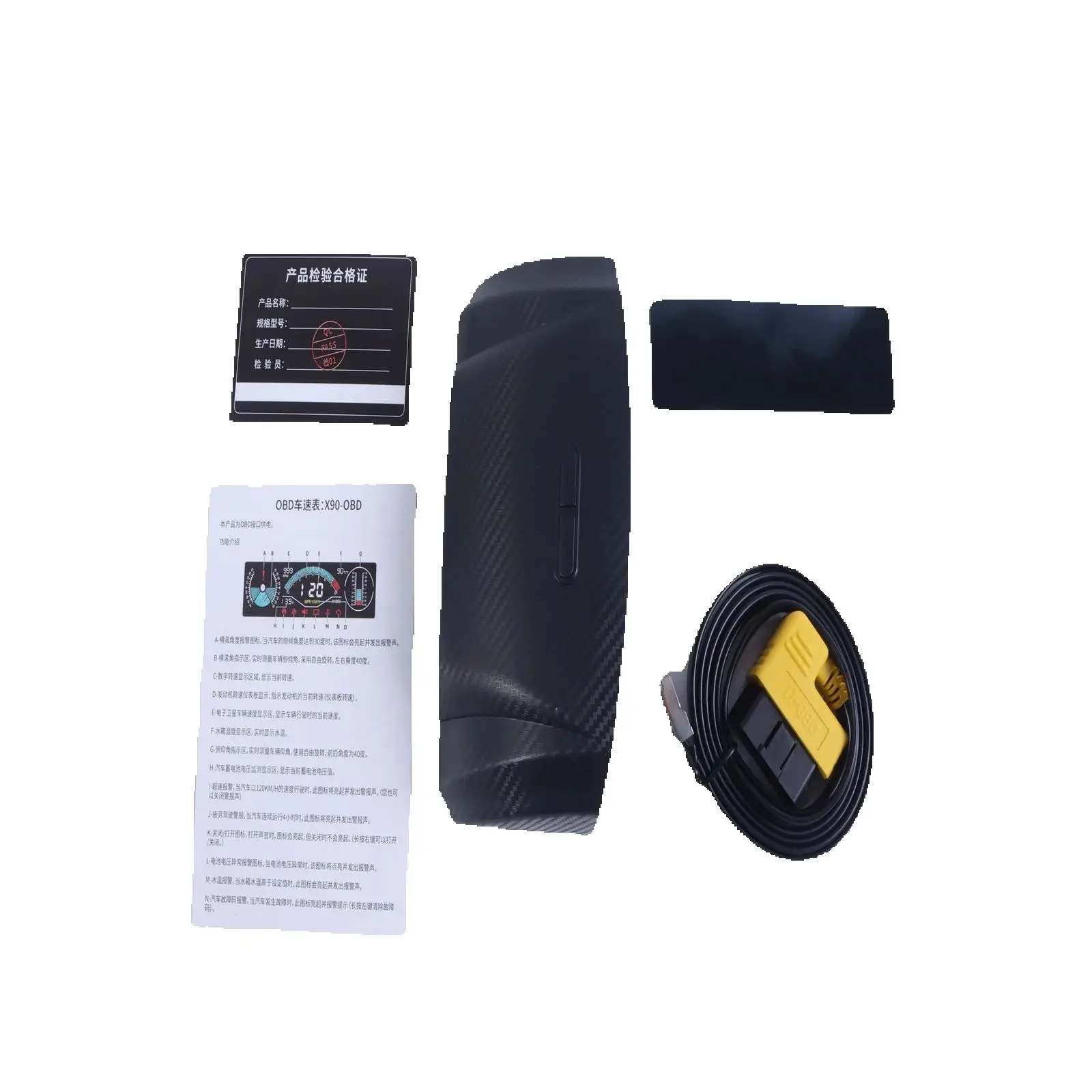 

1 шт. OBD2 цифровой проекционный дисплей для большинства автомобилей после 2008 г. 12 В