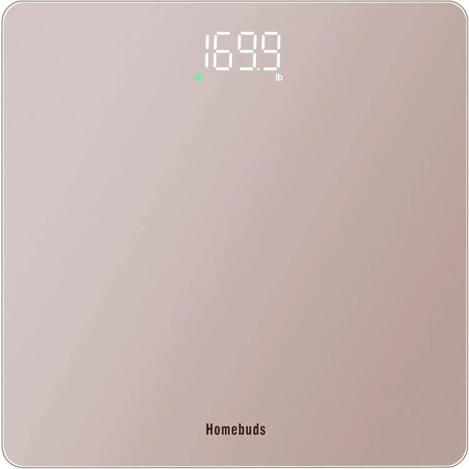 

Digital Bathroom Scale with Bright LED, High Precision Weight Measurement up to 400lb/182kg, Rose Gold Finish