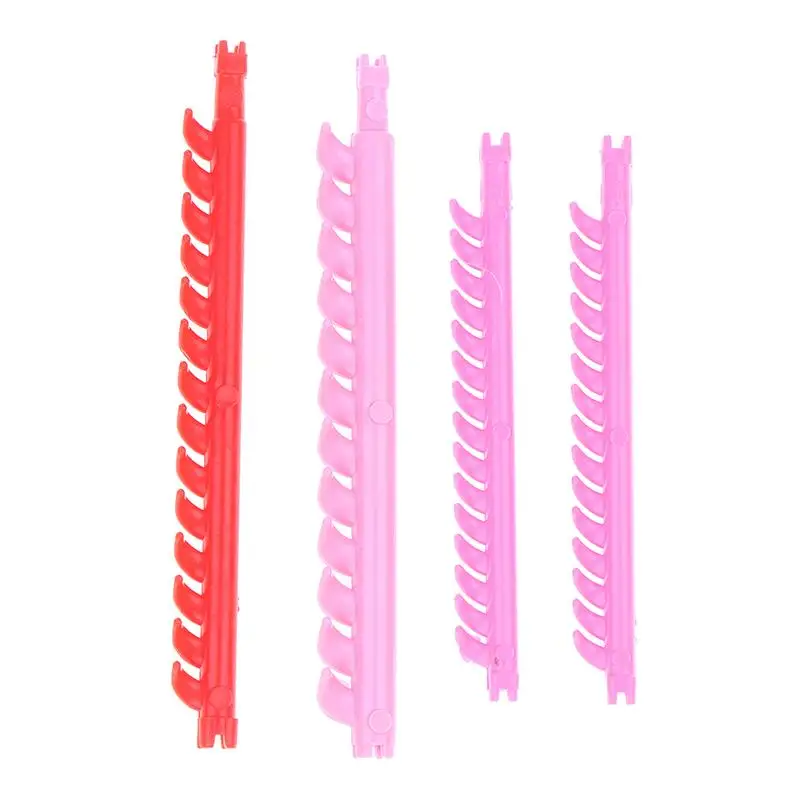 20/30 Stück Haarstyling-Werkzeuge Haarwurzel-Lockenstäbe mit Clips für Pony-Volumen und flauschige Wellen, Salon-Lockenwickler-Set – Detail 11