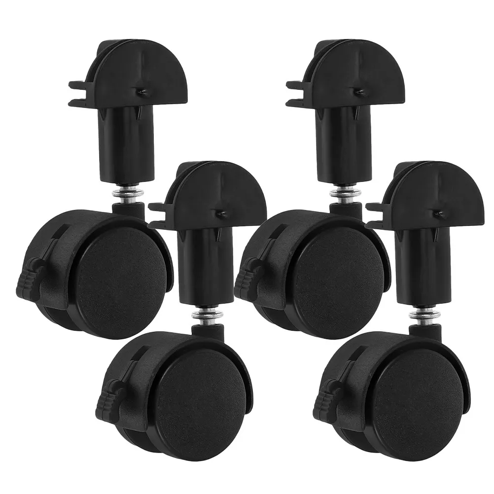 

4Pcs Baby Stroller Wheel Replacements Strong Load Bearing Caster Wheels Easy Install for Office Chair Cabinet Table Furniture