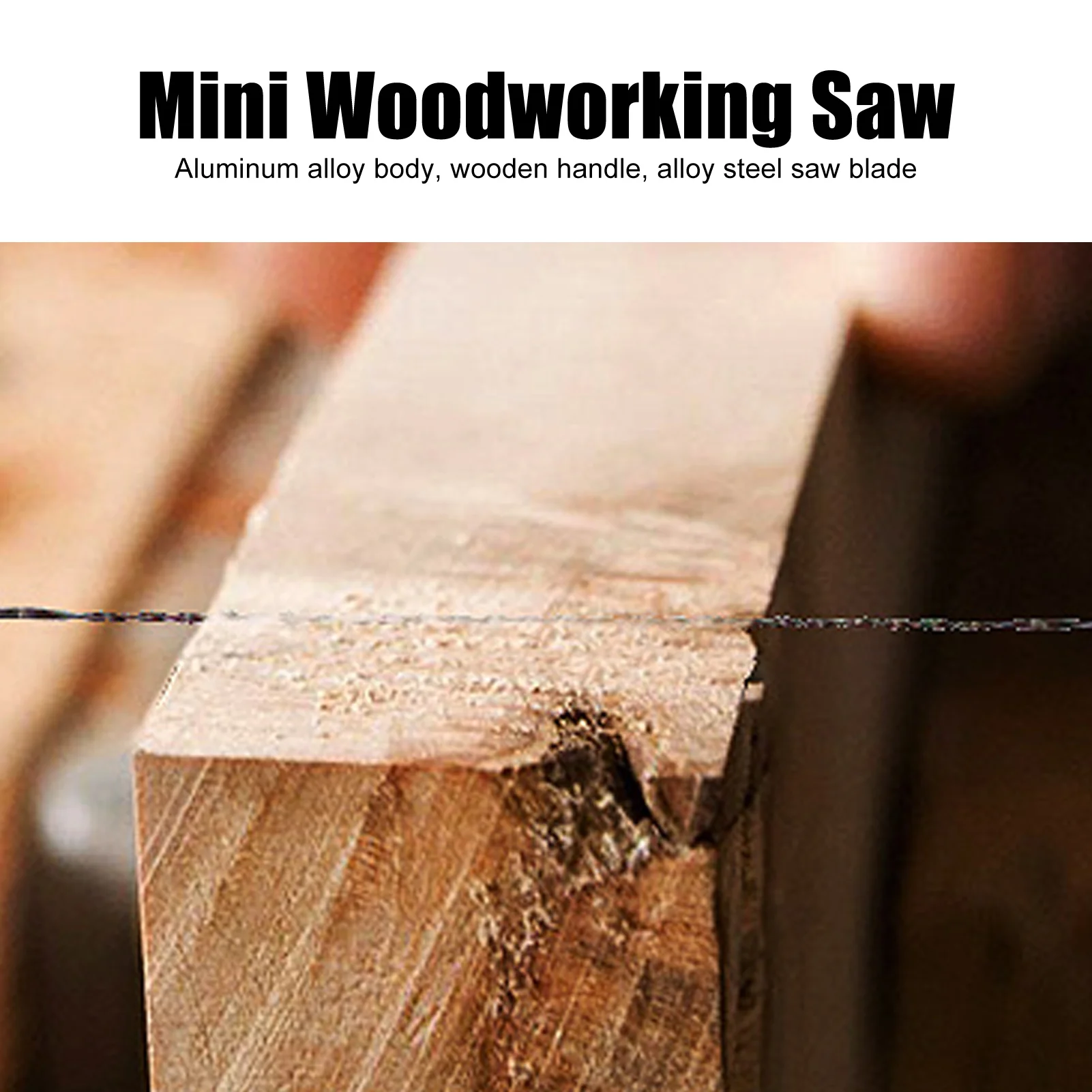 Mini Woodworking Hand Saw U Shape Wooden Handle Coping Saw for Jeweler Metal Processing Hand Coping Saw Wooden Handle Saw