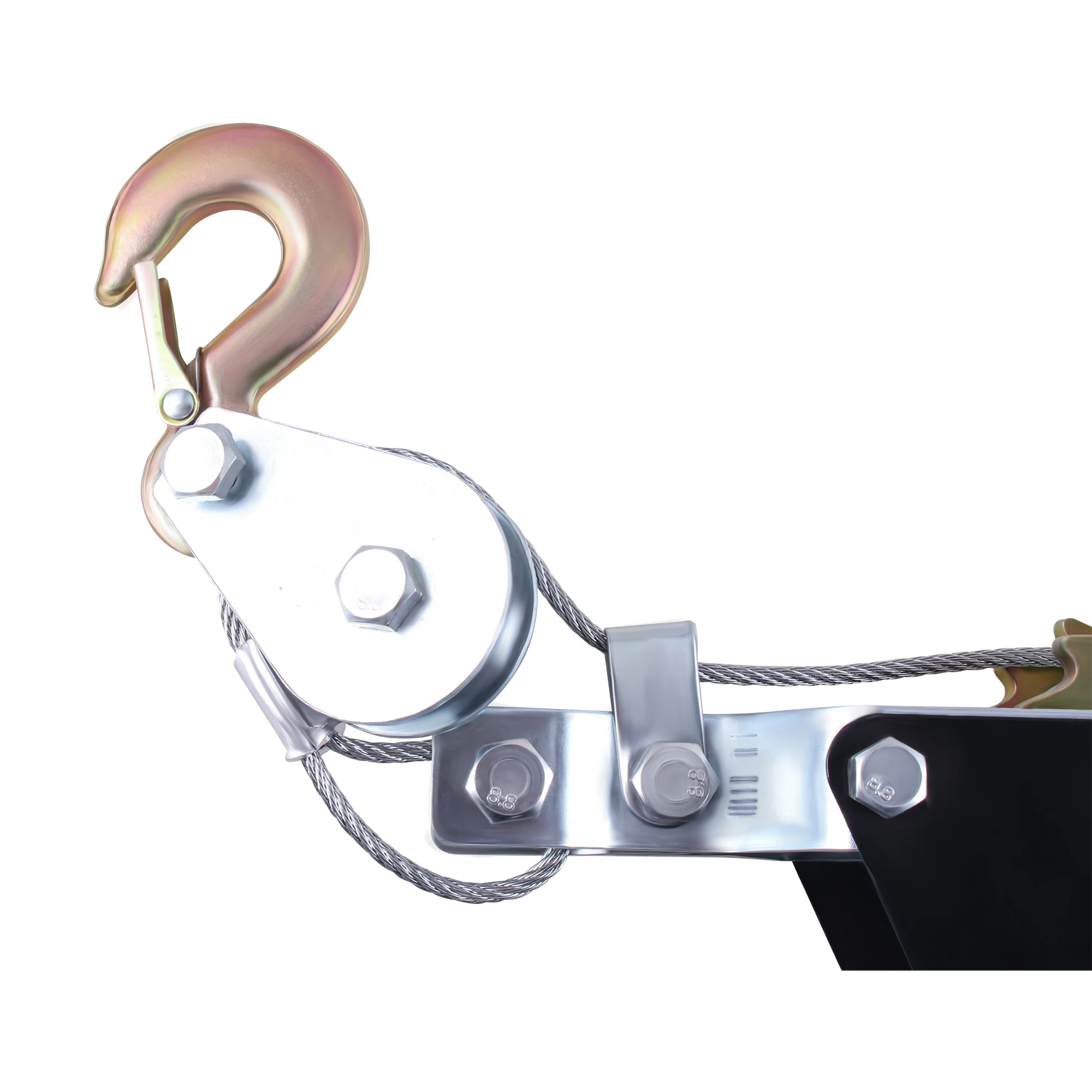 2 Ton Manual wire rope Ratchet tightener Winch Material Hand puller Tool Wire tensioner Manual lever Tools