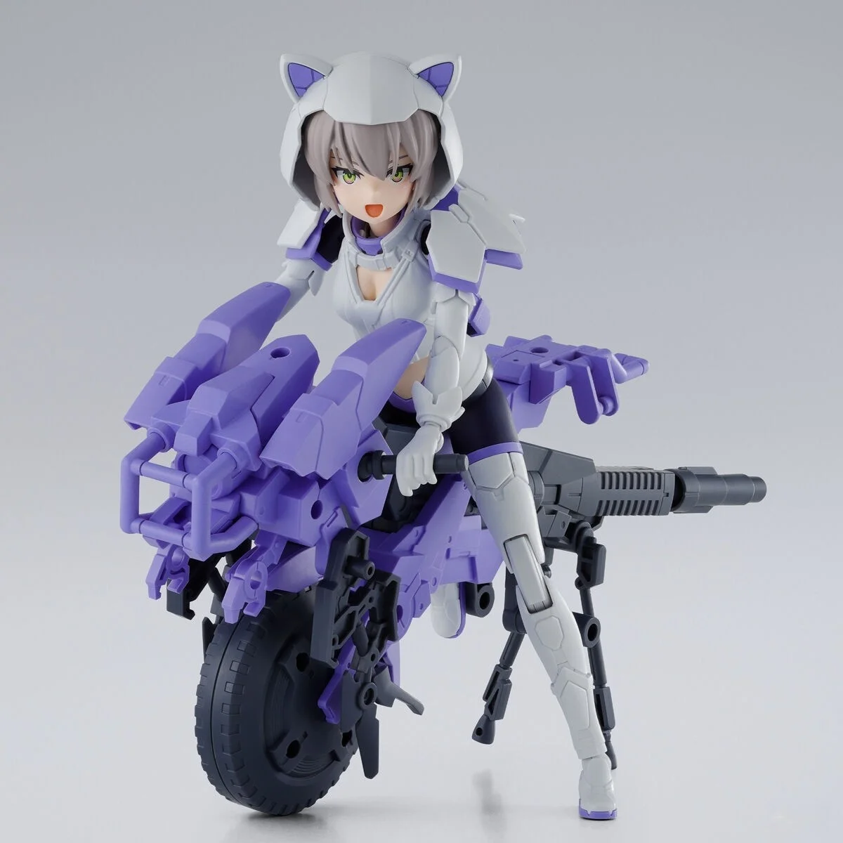 재고 있음 반다이 오리지널 30MS SIS-Mc42p NYALENTI-NYABOLO(프레스토 형태) 애니메이션 액션 피규어 모델 장난감 수집품 장식품 선물