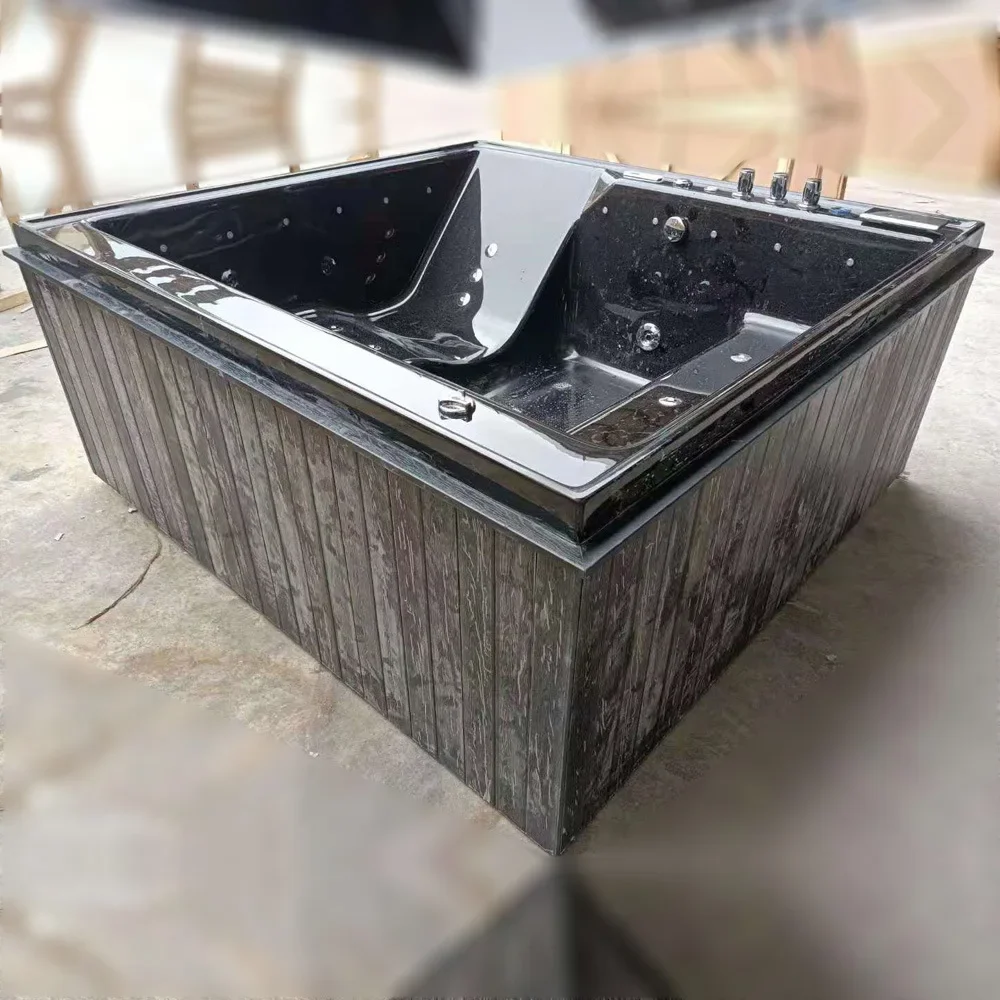 Free-standing bathtub Jacuzzi SPA bubble pool Villa B & B
