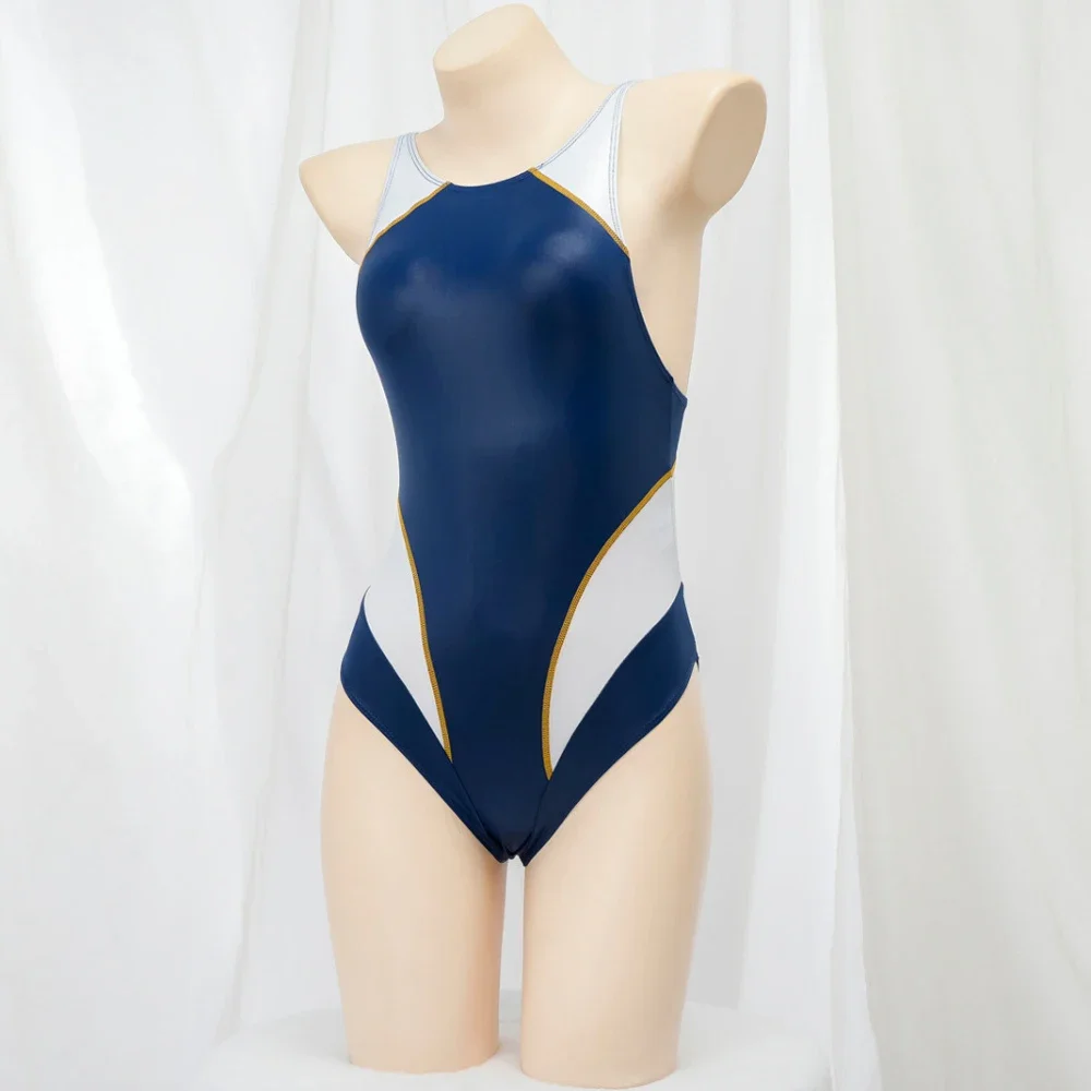 Anime Racing Swimming Sport Backless Bodysuit Swimsuit Swimwear Cosplay Costume Japanese One Piece Underwear Role Play Nightwear