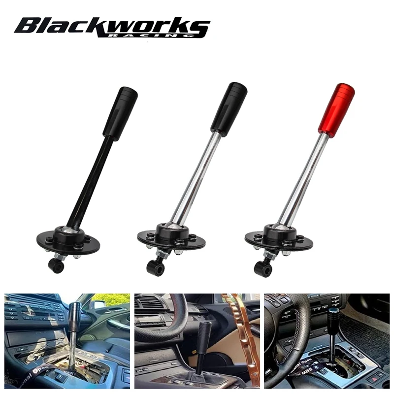 265mm regulowany rzut krótki dźwignia zmiany biegów główka drążka zmiany biegów dla BMW 85-10 E30 E36 E46 E34 E39 Z3 SK-1001