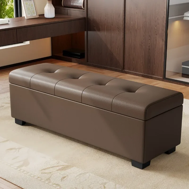 Lawrence Simple Storage Sofa Stool Clothing Store Manager Square Rest Bench Fitting Room Shoe Changing Stool Bedroom Bedside Sto