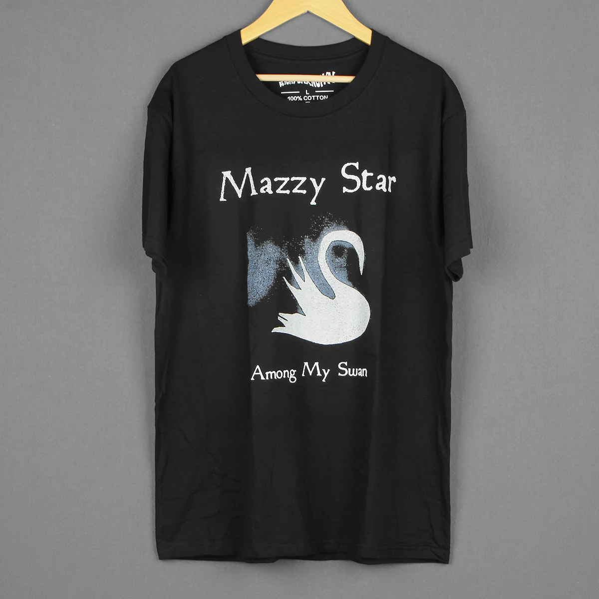 Mazzy Star T-Shirt Among My Swan Psychedelic Rock Shoegaze Dream Pop Radiohead The Breeders Men Summer Long Sleeves Cotton Shirt