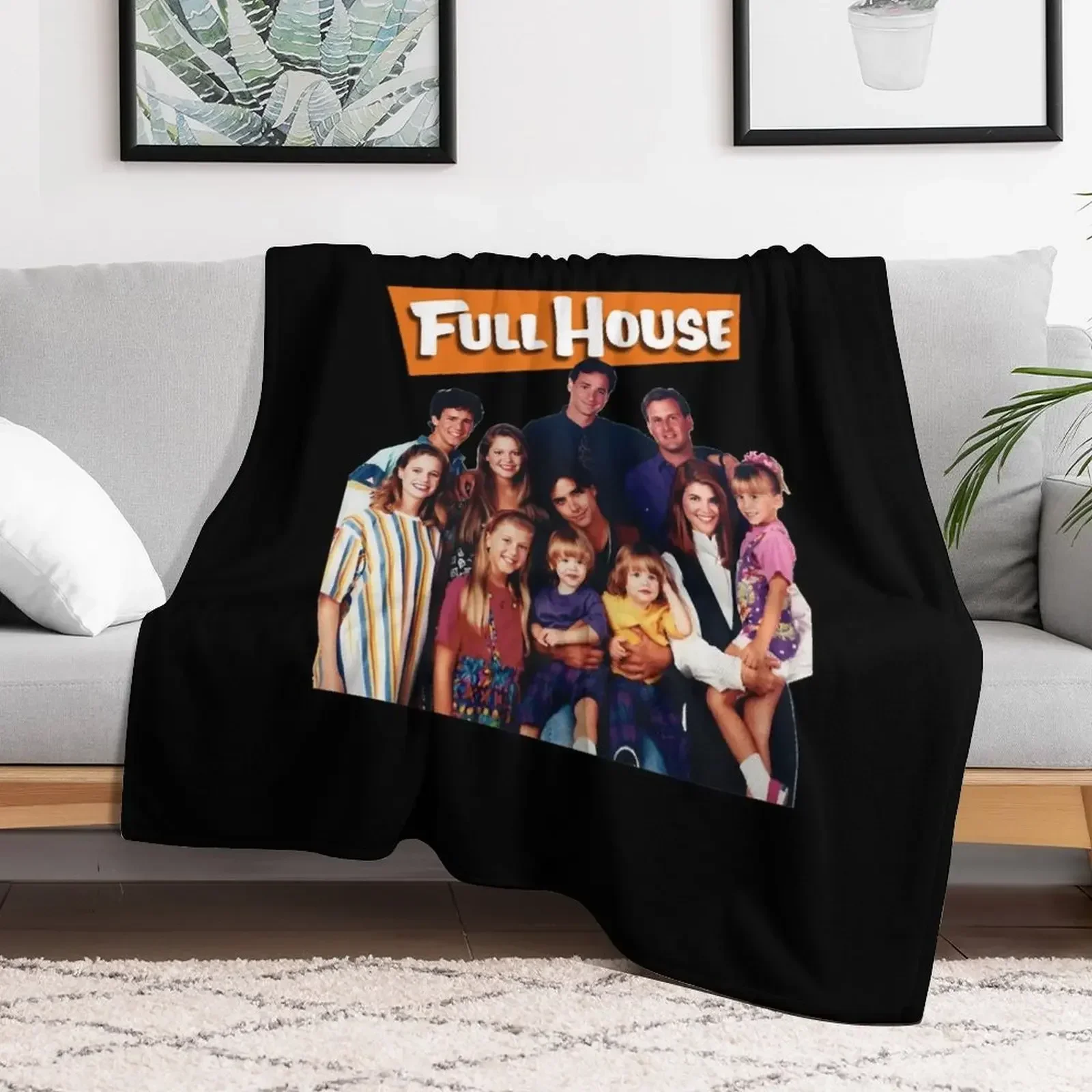 

full house cast Throw Blanket Softest Sofa Personalized Gift Designers Blankets Shaggy For Baby Blankets