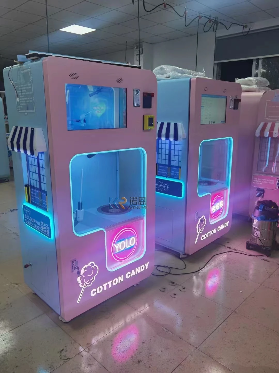 2023 Commercial Fancy Sweet Cotton Candy Maker Flower Candy Floss Marshmallow Machine Fairy Floss Vending Machine