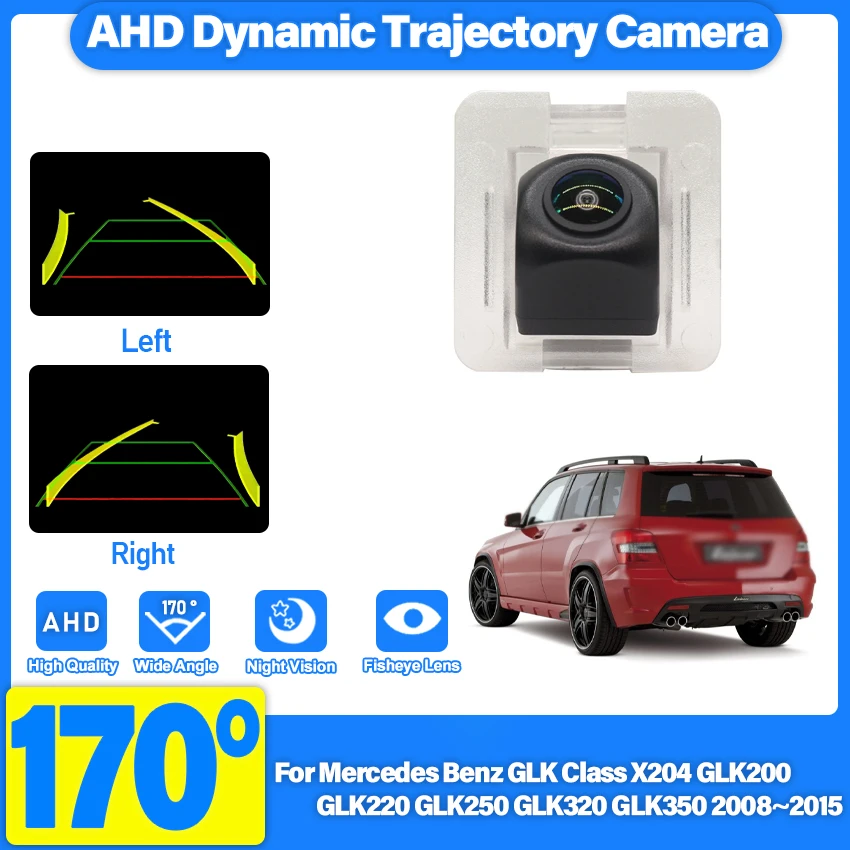 Wireless Rear View Camera For Mercedes Benz GLK Class X204 GLK200 GLK220 GLK250 GLK320 GLK350 2008~2015 Back up Reverse Camera