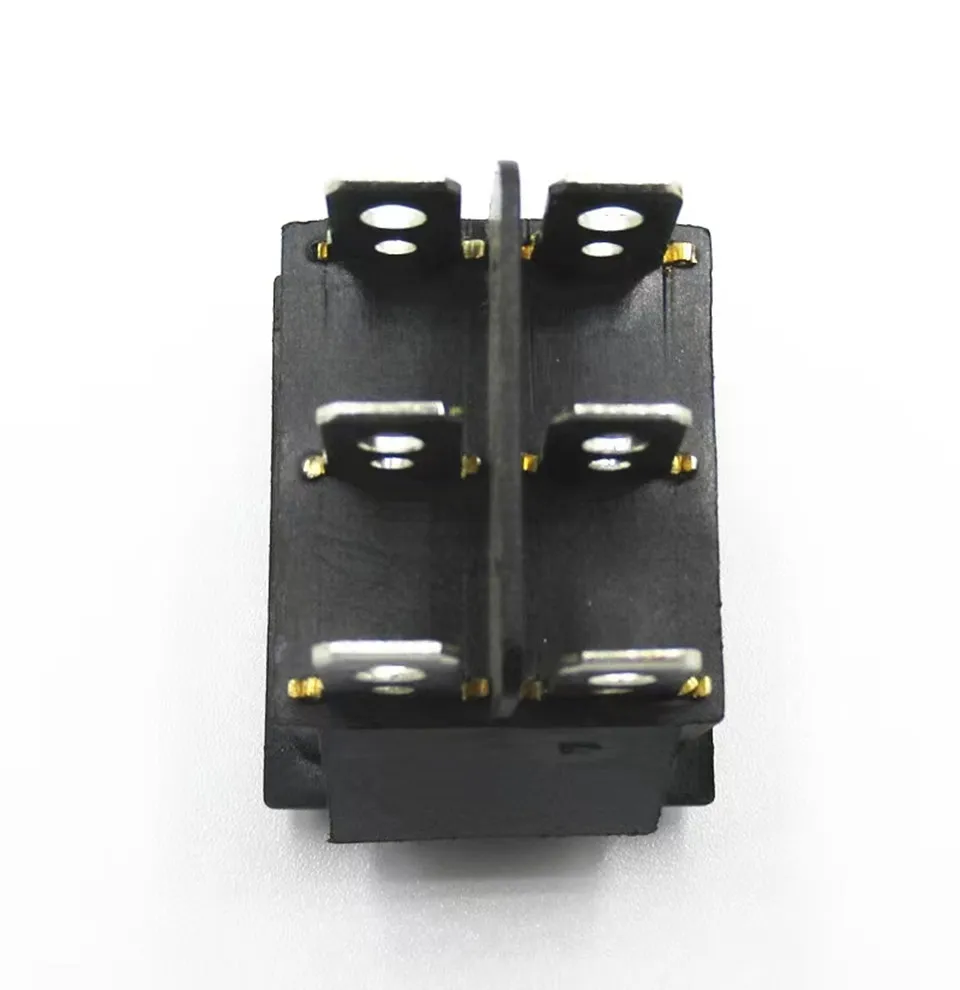 1PC 6 Pin 3 Position Boat On Off On Momentary Rocker Switch DPDT 16A 250V AC 20A 125VAC