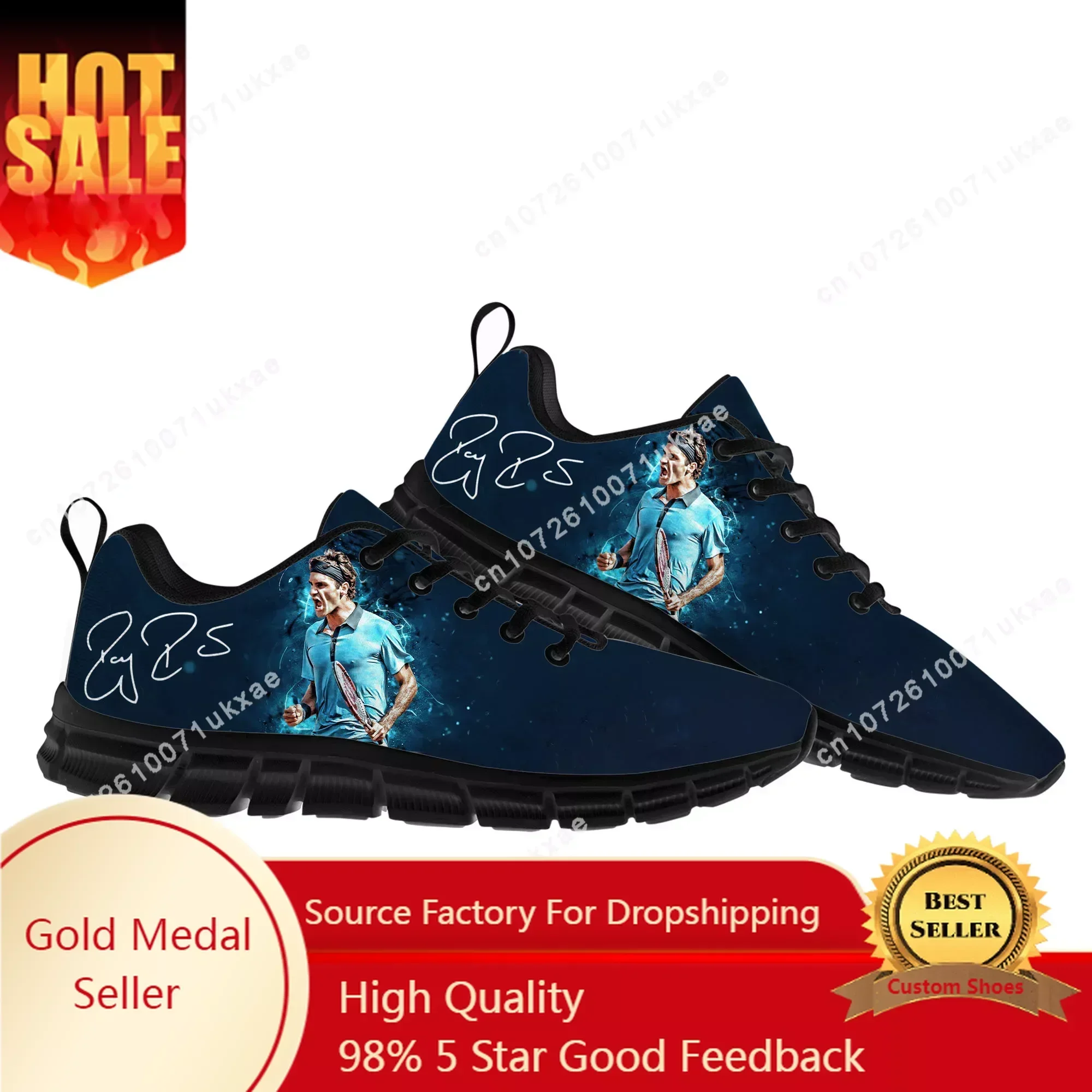 

King Federer Sports Shoes Mens Womens High Quality Sneakers Parent Sneaker Customize Shoe