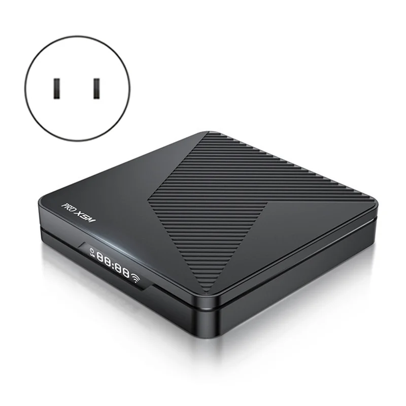 안드로이드 14 TV 박스 음성 제어 4K 60Fps Amlogic S905X5M CPU HDR 8K 2.4G 5G Wifi6 BT5.0 1000M 랜 지원 3D 미국 플러그-TCE