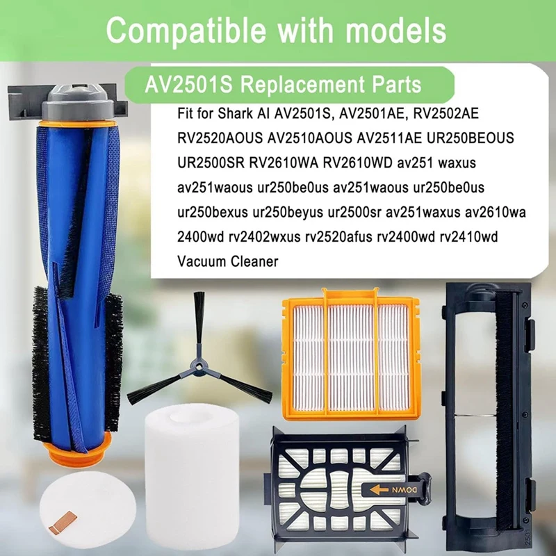 Запасные части для робота-пылесоса Shark AI AV2501S AV2511AE AV2610WA AV2501AE RV2502AE RV2400WD AI Ultra 2-в-1