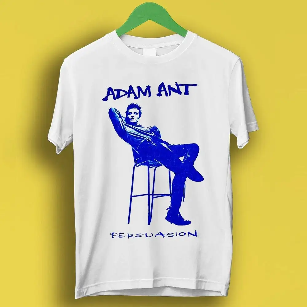 Adam Ants Persuasion New Wave Band Super Cool Hipster Fashion Best Music T Shirt P7300 is8os66oti