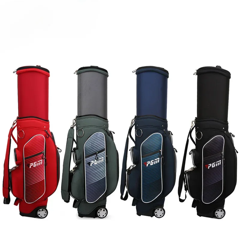 Multifunctional Separation Retractable Microfiber Waterproof  Travel Golf Bag with Wheels