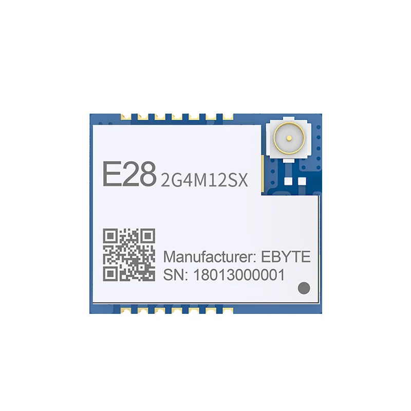 Беспроводной модуль Lora SX1280 2,4 ГГц SMD, фотография 12 дБм, дальность 3 км, GFSK FLRC, высокая скорость, низкая мощность, IPEX антенна