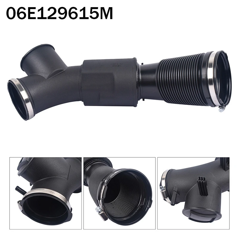 For  A4L S5 S5 3.0 3.0T Parts Air Intake Hose Intake Pipe Black Plastic Pipe 06E129629Q 06E129615M 06E129629P 06E129629R