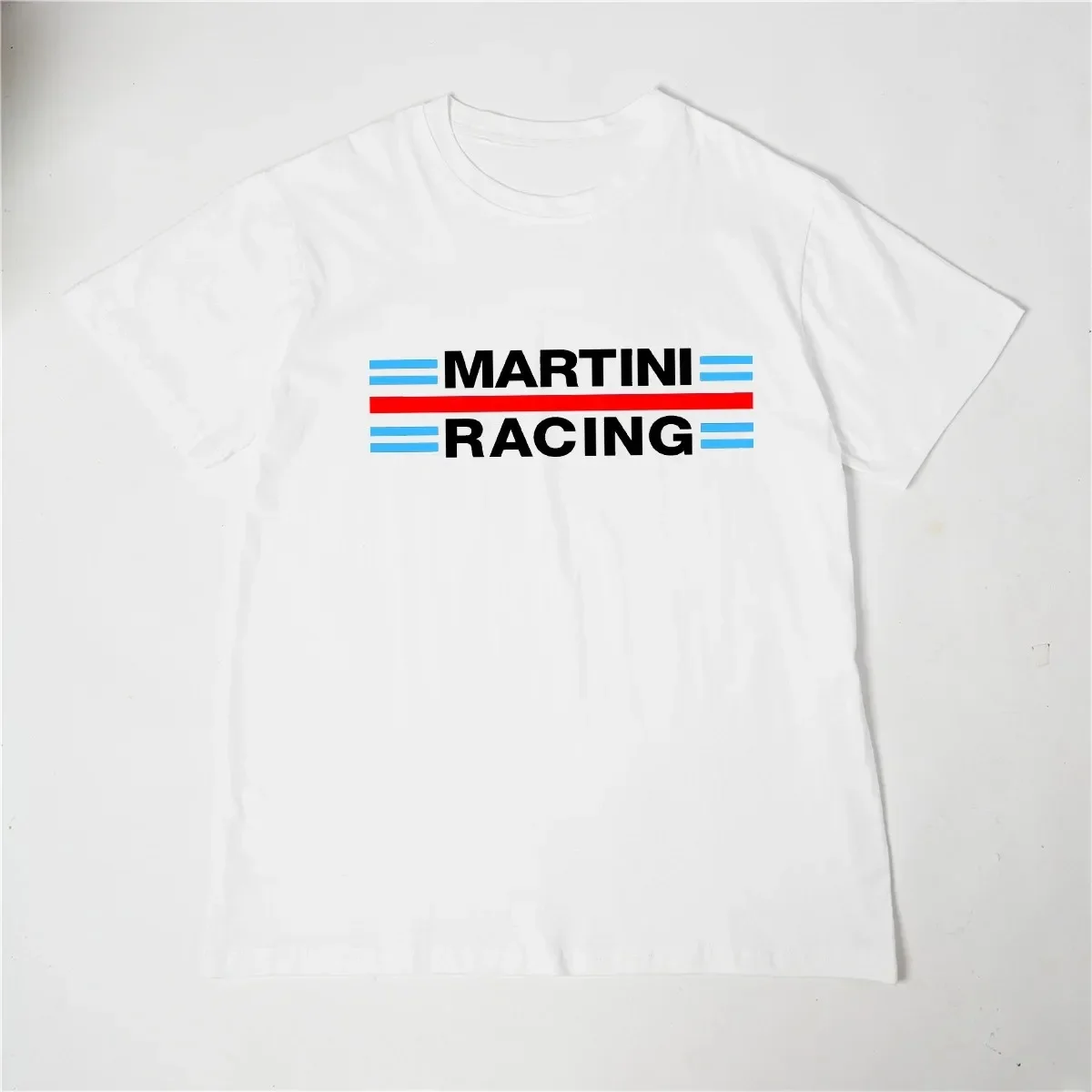 Trend Martini Racing High Quality Women T-shirt Brand Short Sleeve Tshirt Clothing Designer Tee Men Cotton T Shirt Summer Tops