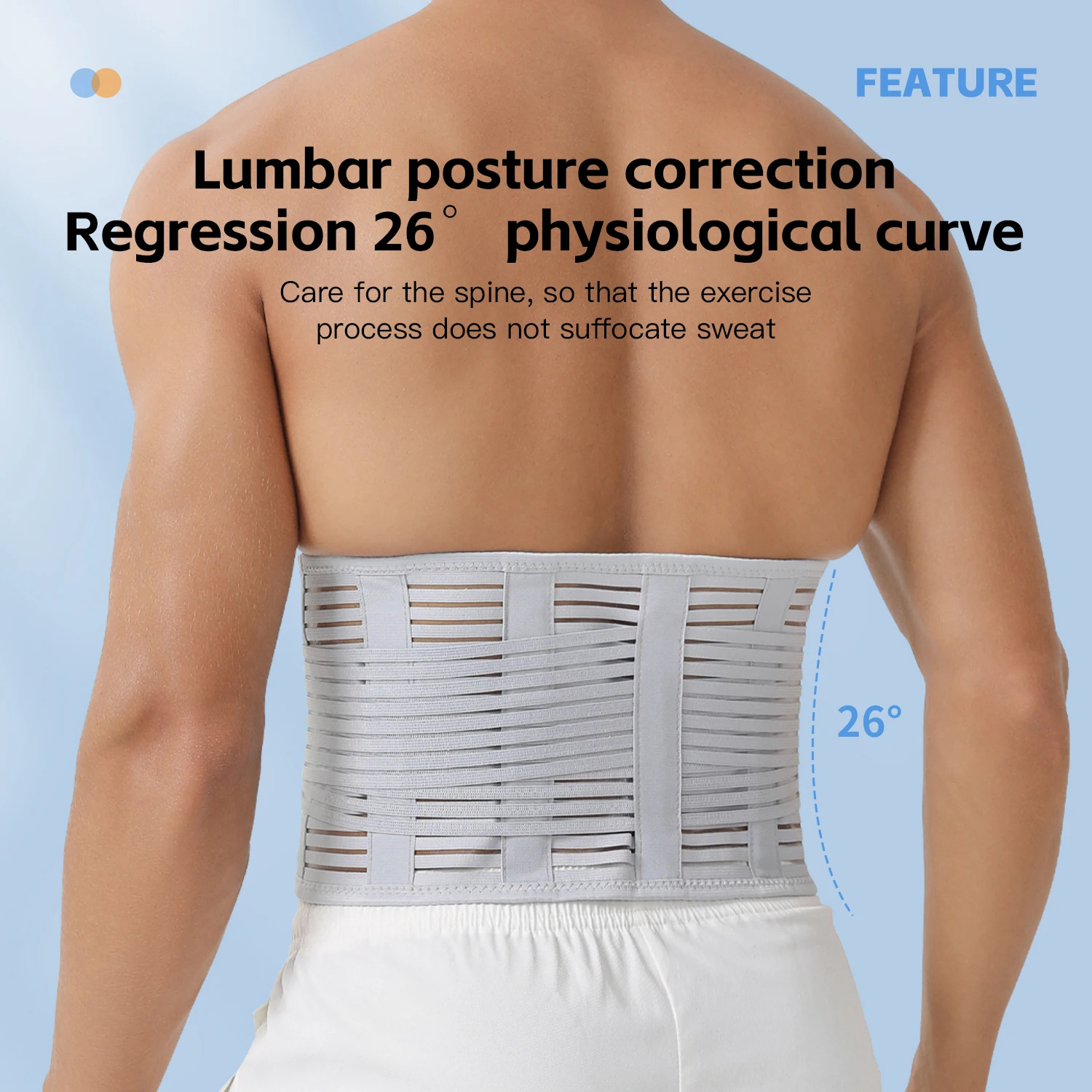 Waist Belt, Fitness And Sports Fixed Belt, Support, Waist Circumference, Abdominal Compression, Summer Thin, Breathable