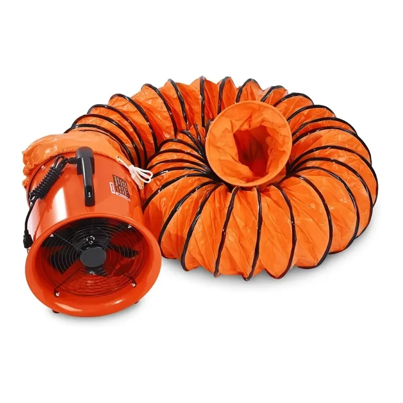 Portable Custom 200mm 250mm 300mm 350mm Metal Industrial Ventilation Fan Basement Ventilation System Garage Ventilation