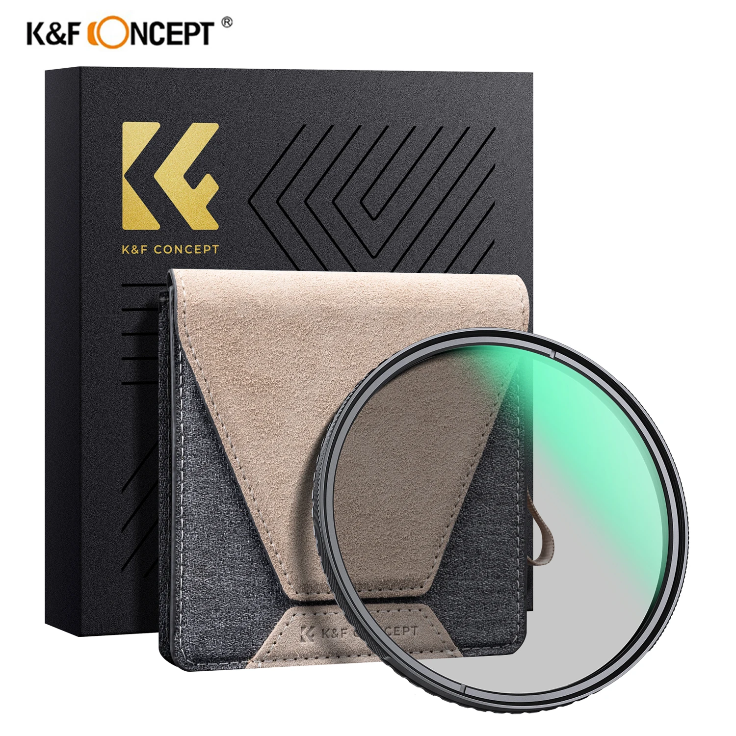 

K&F Concept Nano-X Pro Series CPL Circular Polarizer Filter 36-Layer Water And Dust Proof Coating 58mm 67mm 72mm 77mm 82mm 95mm