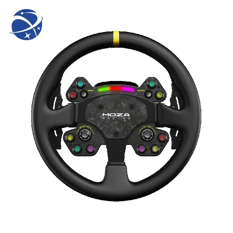 YYHC Racing RS V2 Steering Wheel Compatible with All MOZA Wheelbases 13 Inch Standard Racing Rim