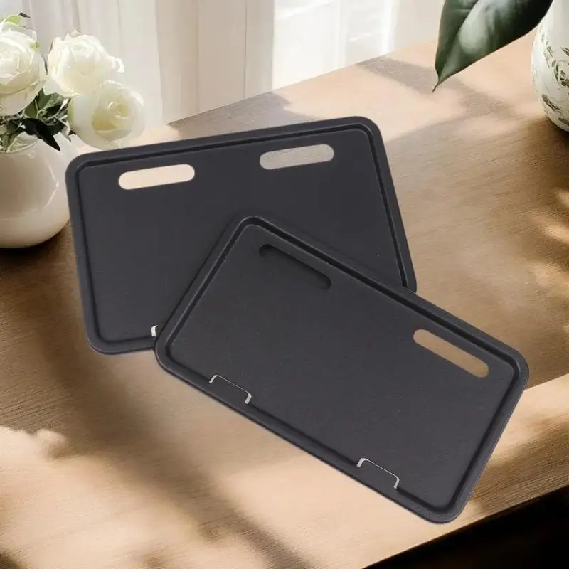 Single Unit Universal Stainless Steel Motorcycle and E-Bike License Plate Protector